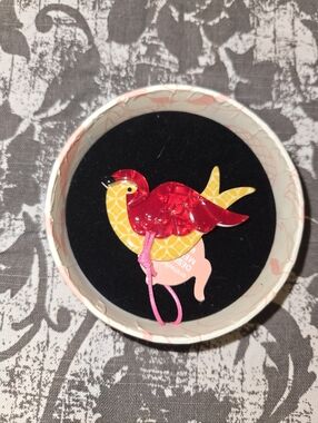 Erstwilder Anouk's Lost Letter Brooch 🐦